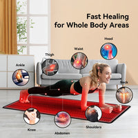 Forpow Red Infrared Light Therapy Mat for Whole Body