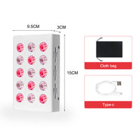 LED Infrared & Red Light Therapy Rechargeable Light