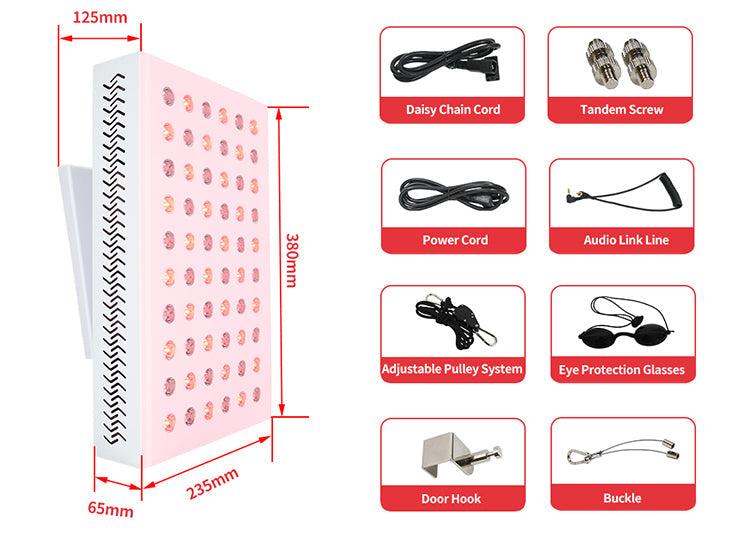 Pro LED Infrared & Red Light Therapy 300 With Stand